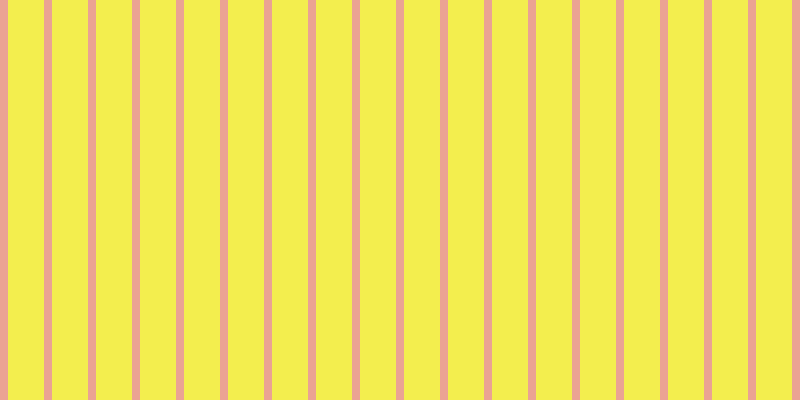 #f3ee4e, #eba393 vertical lines, eight pixels wide, thirty-six pixels apart