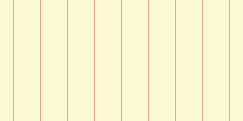#f3ee4e (25%), #eba393 vertical lines, two pixels wide, eighty-seven pixels apart