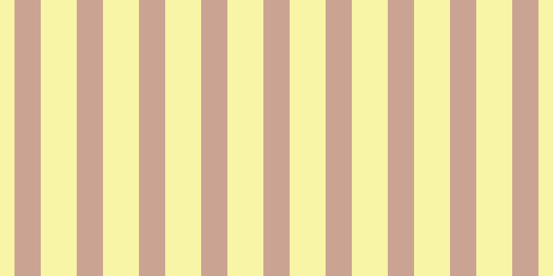#f3ee4e (50%), #caa393 vertical lines, thirty-eight pixels wide, fifty-two pixels apart