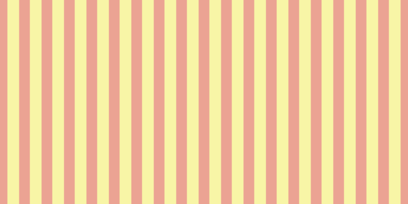 #f3ee4e (50%), #eba393 vertical lines, twenty-one pixels wide, twenty-three pixels apart