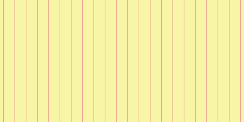 #f3ee4e (50%), #eba393 vertical lines, two pixels wide, thirty-five pixels apart
