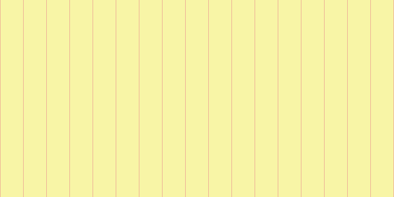 #f3ee4e (50%), #eba393 vertical lines, one pixels wide, forty-six pixels apart