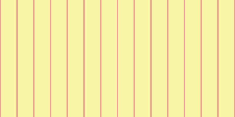 #f3ee4e (50%), #eba393 vertical lines, five pixels wide, fifty-two pixels apart