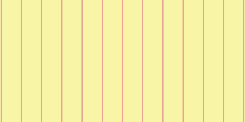 #f3ee4e (50%), #eba393 vertical lines, four pixels wide, sixty-two pixels apart