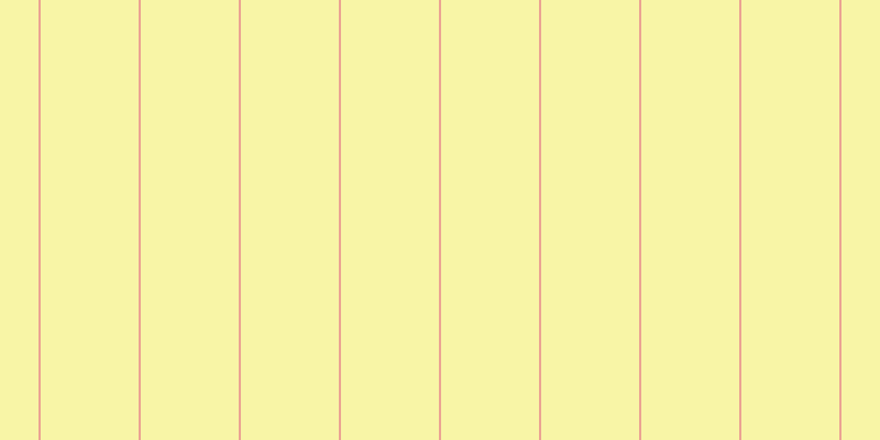 #f3ee4e (50%), #eba393 vertical lines, two pixels wide, eighty-nine pixels apart