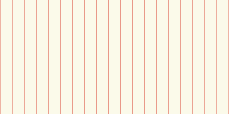 #f3eeb1 (25%), #eba393 vertical lines, two pixels wide, forty pixels apart