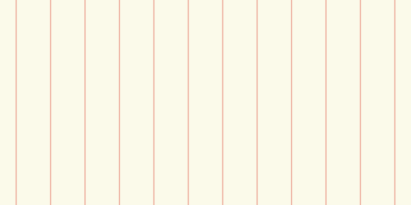 #f3eeb1 (25%), #eba393 vertical lines, two pixels wide, sixty-five pixels apart