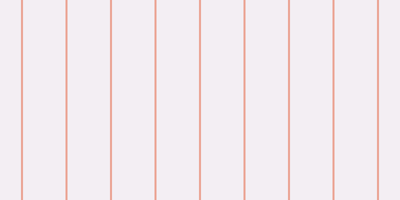 #f3eef3, #eba393 vertical lines, four pixels wide, eighty-five pixels apart
