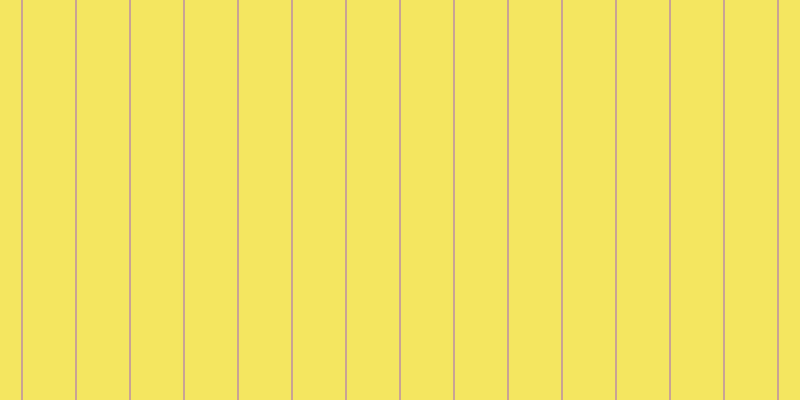 #f4e660, #caa393 vertical lines, two pixels wide, fifty-two pixels apart