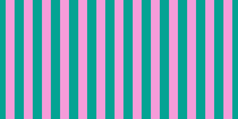 #f59cd9, #04a393 vertical lines, thirty-one pixels wide, thirty pixels apart