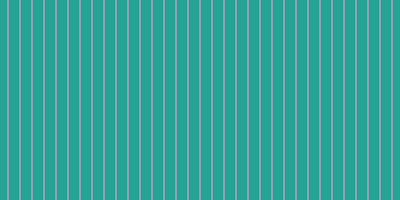 #f59cd9, #25a393 vertical lines, twenty-two pixels wide, two pixels apart