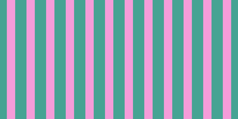 #f59cd9, #46a393 vertical lines, thirty-eight pixels wide, twenty-eight pixels apart