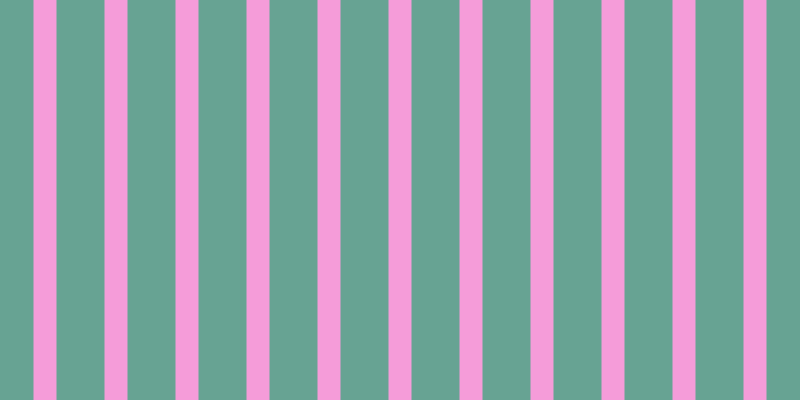 #f59cd9, #67a393 vertical lines, forty-eight pixels wide, twenty-three pixels apart