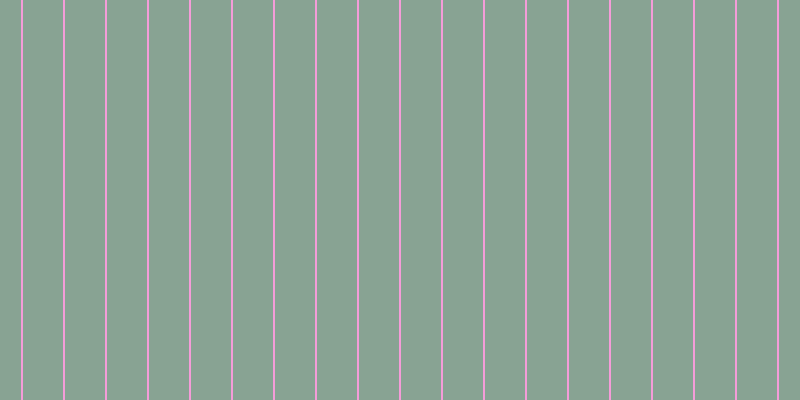 #f59cd9, #88a393 vertical lines, forty pixels wide, two pixels apart