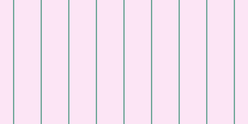 #f59cd9 (25%), #67a393 vertical lines, four pixels wide, eighty-five pixels apart