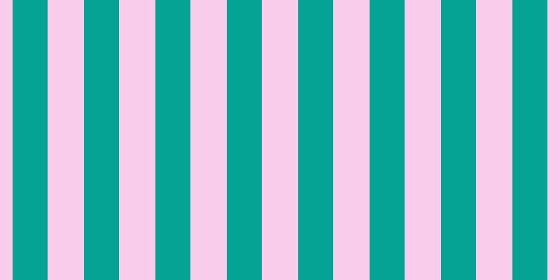 #f59cd9 (50%), #04a393 vertical lines, fifty pixels wide, fifty-two pixels apart