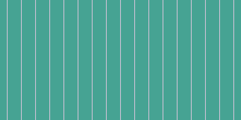 #f59cd9 (50%), #46a393 vertical lines, forty-five pixels wide, two pixels apart
