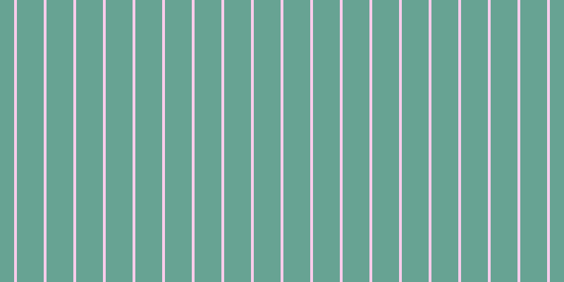 #f59cd9 (50%), #67a393 vertical lines, thirty-eight pixels wide, four pixels apart