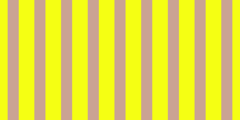 #f5ff13, #caa393 vertical lines, thirty-seven pixels wide, fifty-two pixels apart