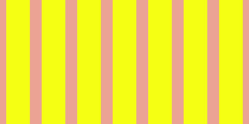 #f5ff13, #eba393 vertical lines, thirty-eight pixels wide, seventy-six pixels apart