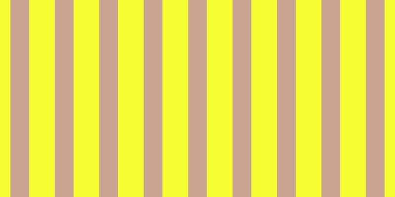 #f5ff34, #caa393 vertical lines, thirty-eight pixels wide, fifty-two pixels apart