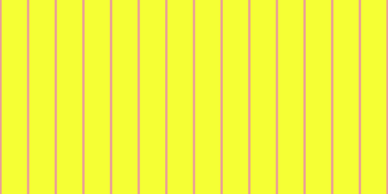 #f5ff34, #eba393 vertical lines, five pixels wide, fifty-two pixels apart