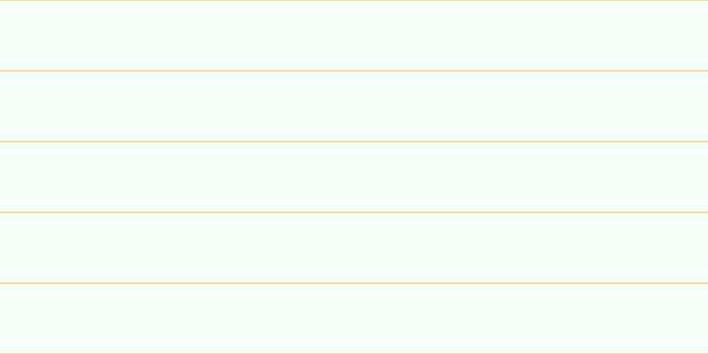 Mint cream, #fcd393 horizontal lines, two pixels wide, seventy-eight pixels apart