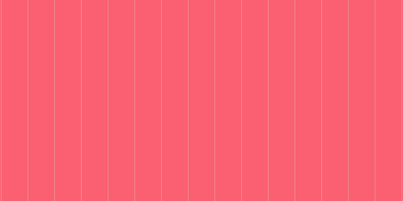#fa5f72, #eba393 vertical lines, one pixels wide, fifty-two pixels apart