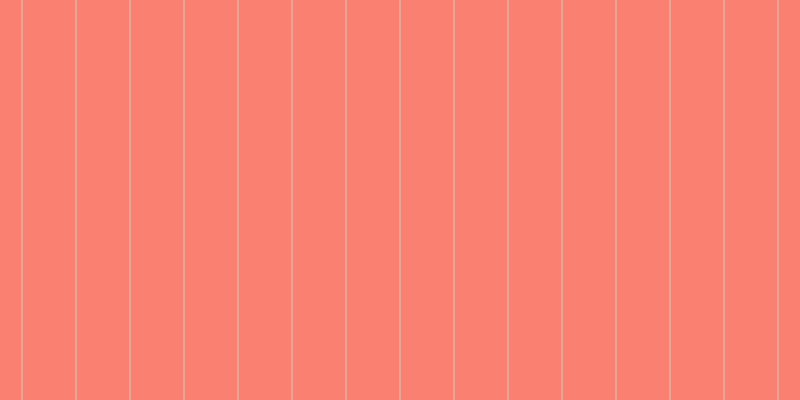 Salmon, #eba393 vertical lines, two pixels wide, fifty-two pixels apart