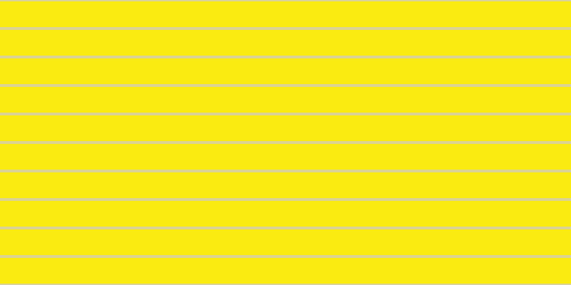 #faeb11, #dbd393 horizontal lines, four pixels wide, thirty-six pixels apart
