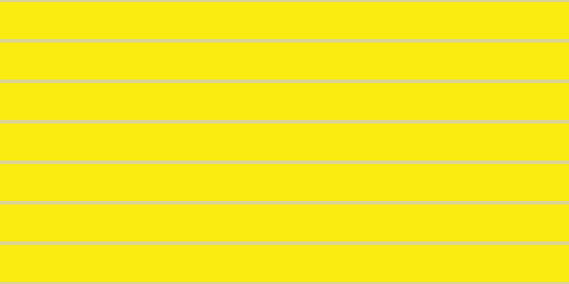 #faeb11, #dbd393 horizontal lines, five pixels wide, fifty-two pixels apart