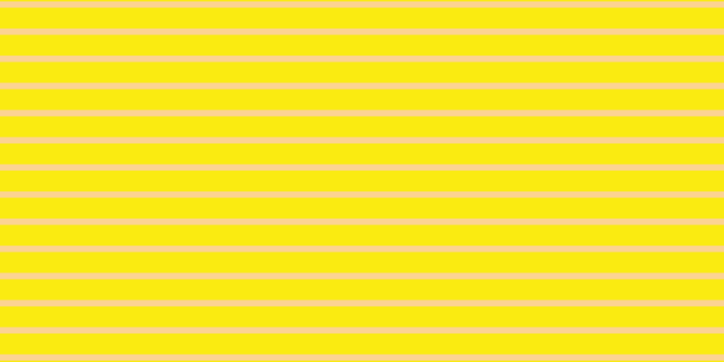 #faeb11, #fcd393 horizontal lines, seven pixels wide, twenty-three pixels apart