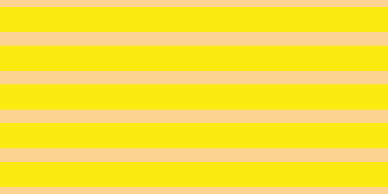 #faeb11, #fcd393 horizontal lines, twenty-eight pixels wide, fifty-two pixels apart