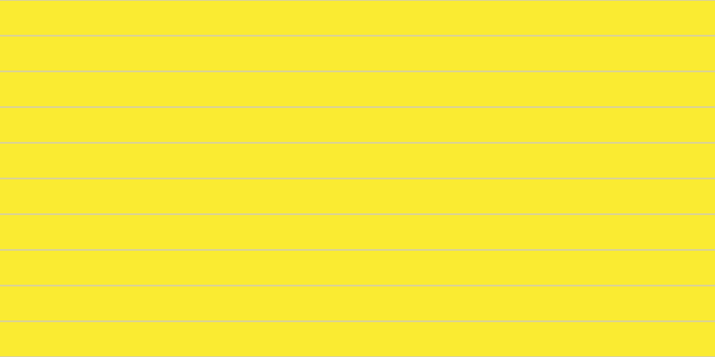 #faeb32, #dbd393 horizontal lines, two pixels wide, thirty-eight pixels apart