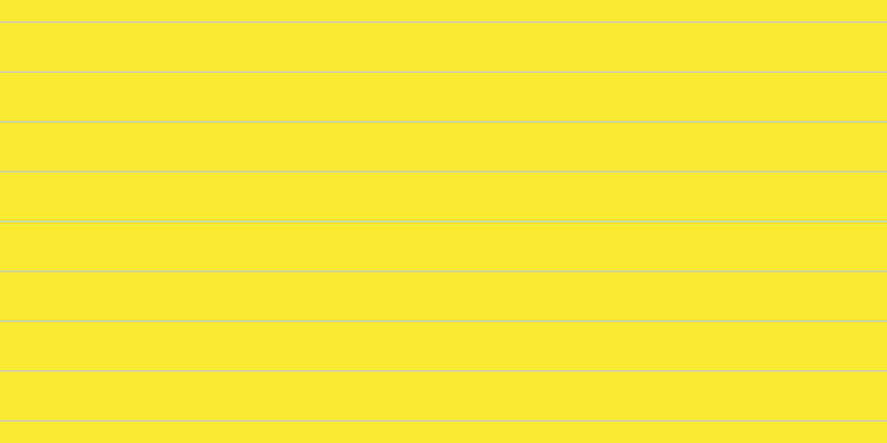 #faeb32, #dbd393 horizontal lines, two pixels wide, forty-three pixels apart