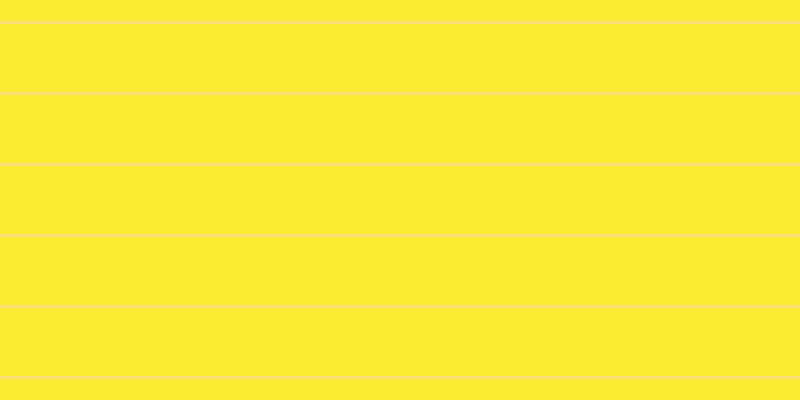 #faeb32, #fcd393 horizontal lines, two pixels wide, sixty-nine pixels apart