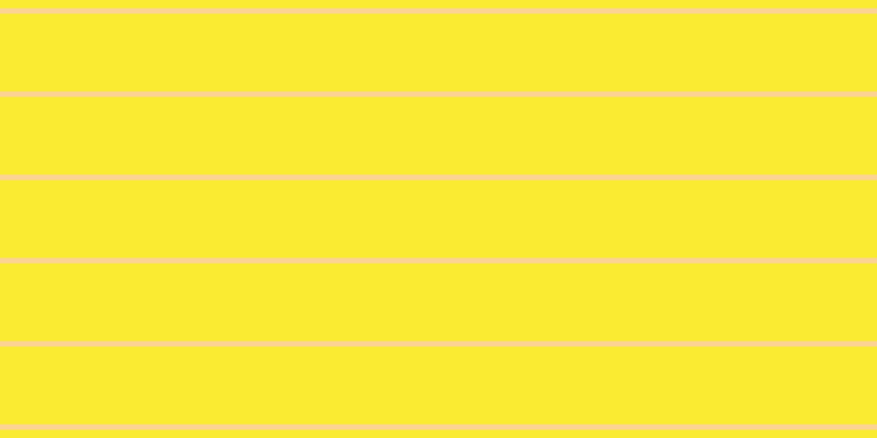 #faeb32, #fcd393 horizontal lines, five pixels wide, seventy-one pixels apart