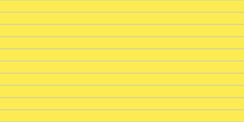 #faeb53, #dbd393 horizontal lines, four pixels wide, thirty-six pixels apart