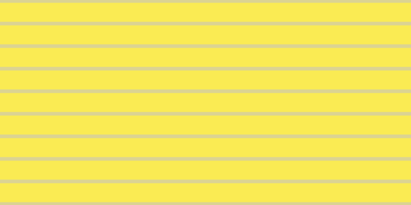 #faeb53, #dbd393 horizontal lines, seven pixels wide, thirty-seven pixels apart
