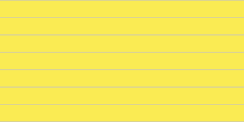 #faeb53, #dbd393 horizontal lines, four pixels wide, fifty-three pixels apart