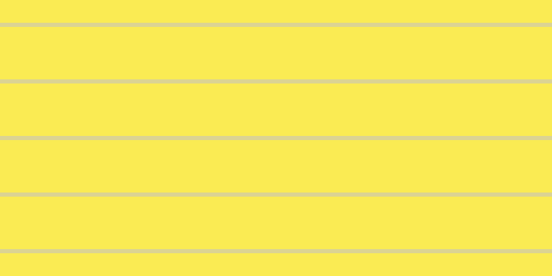 #faeb53, #dbd393 horizontal lines, six pixels wide, seventy-six pixels apart