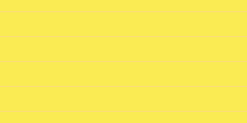 #faeb53, #fcd393 horizontal lines, two pixels wide, seventy-nine pixels apart
