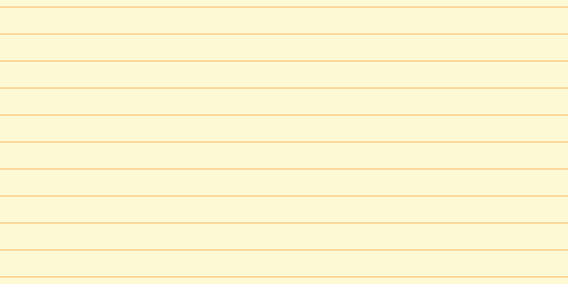 #faeb53 (25%), #fcd393 horizontal lines, two pixels wide, thirty-six pixels apart