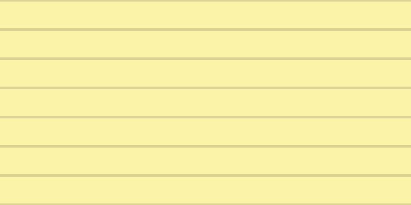#faeb53 (50%), #dbd393 horizontal lines, five pixels wide, fifty-two pixels apart