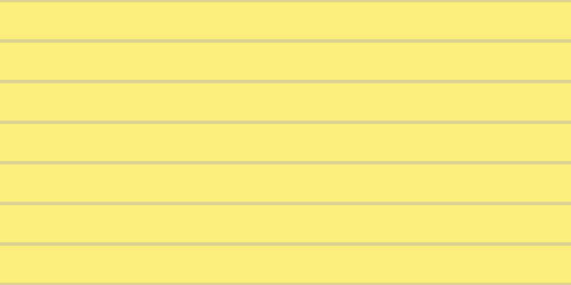 #faeb53 (75%), #dbd393 horizontal lines, five pixels wide, fifty-two pixels apart