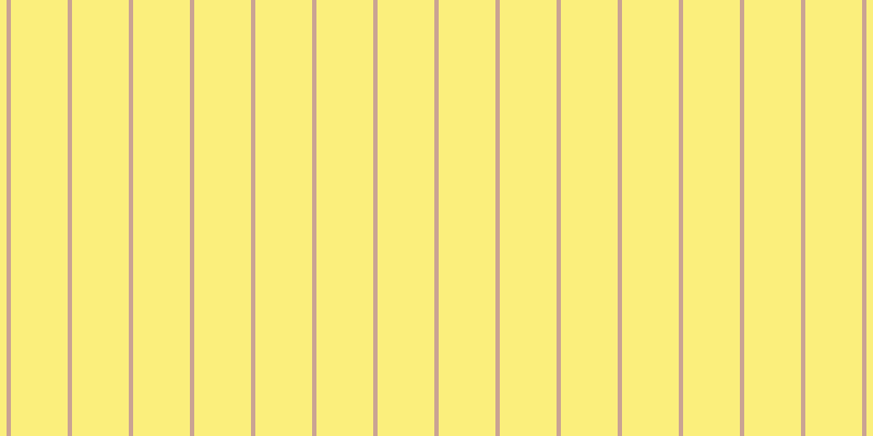 #faeb53 (75%), #caa393 vertical lines, four pixels wide, fifty-two pixels apart