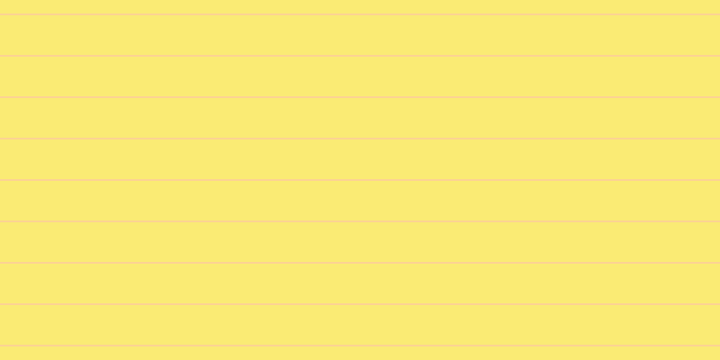 #faeb74, #fcd393 horizontal lines, two pixels wide, forty-four pixels apart