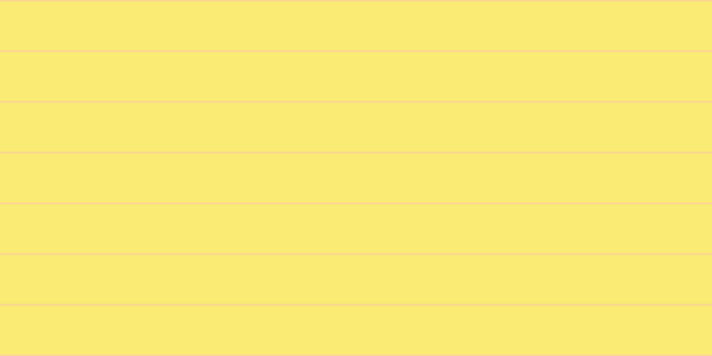 #faeb74, #fcd393 horizontal lines, two pixels wide, fifty-five pixels apart