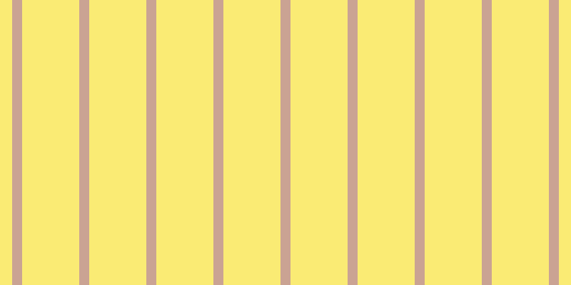 #faeb74, #caa393 vertical lines, fourteen pixels wide, eighty pixels apart