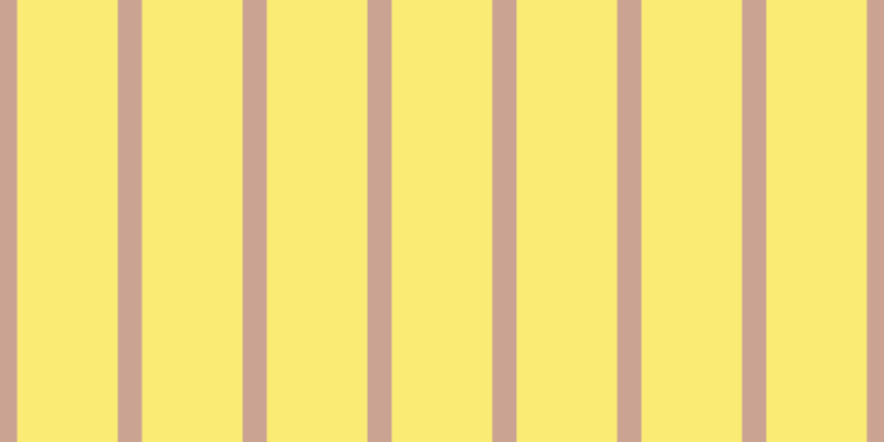 #faeb74, #caa393 vertical lines, twenty-two pixels wide, ninety-one pixels apart